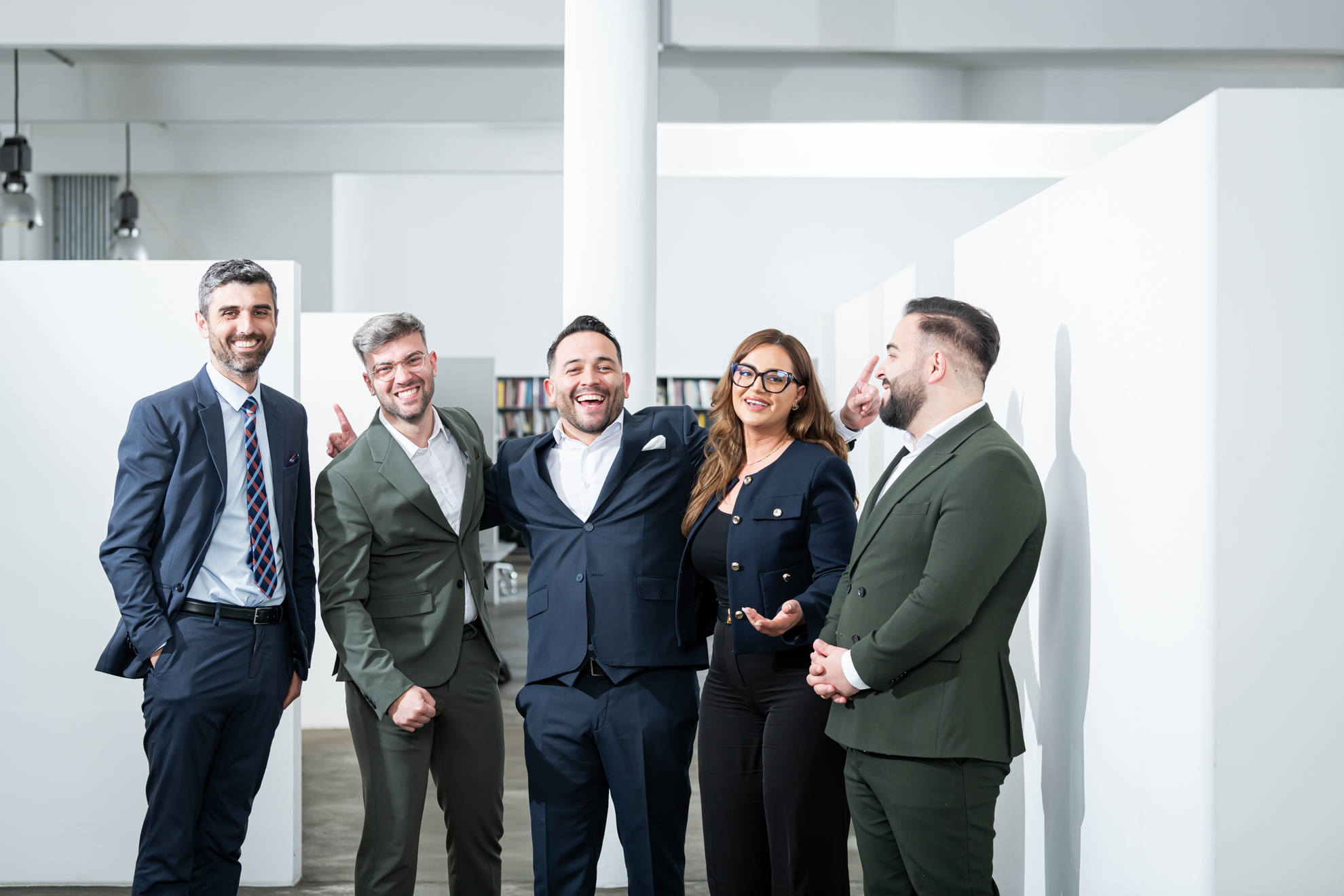 Das Team von La Casa de RUE in entspannter Atmosph&auml;re